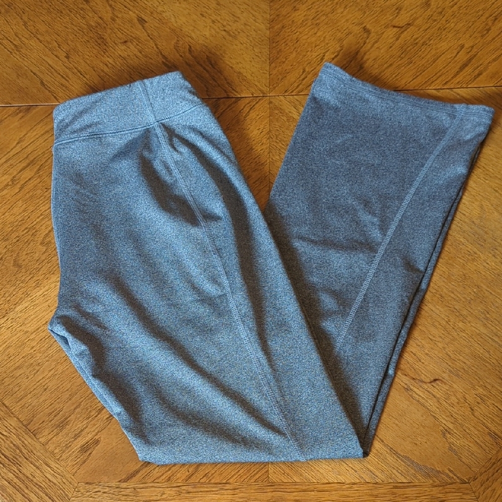 Lands End Women's Gray Straight Leg Leggings Pants